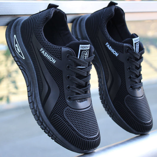 Lage wandelschoenen dames met vetersluiting en antislip zool