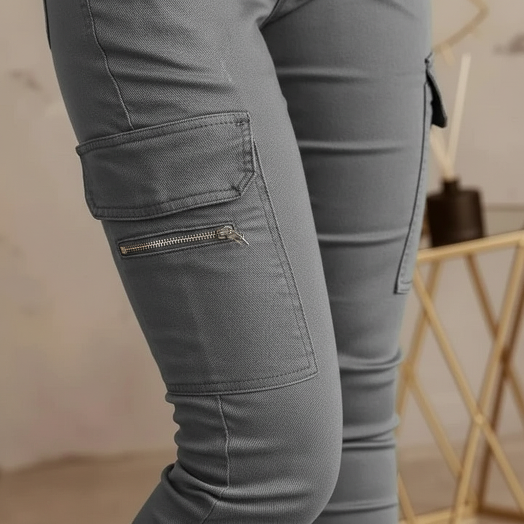 Cargo-Jeans Mit Elastikband - Regina