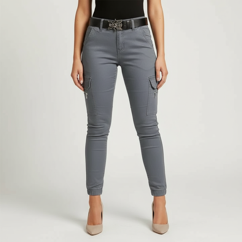 Cargo-Jeans Mit Elastikband - Regina