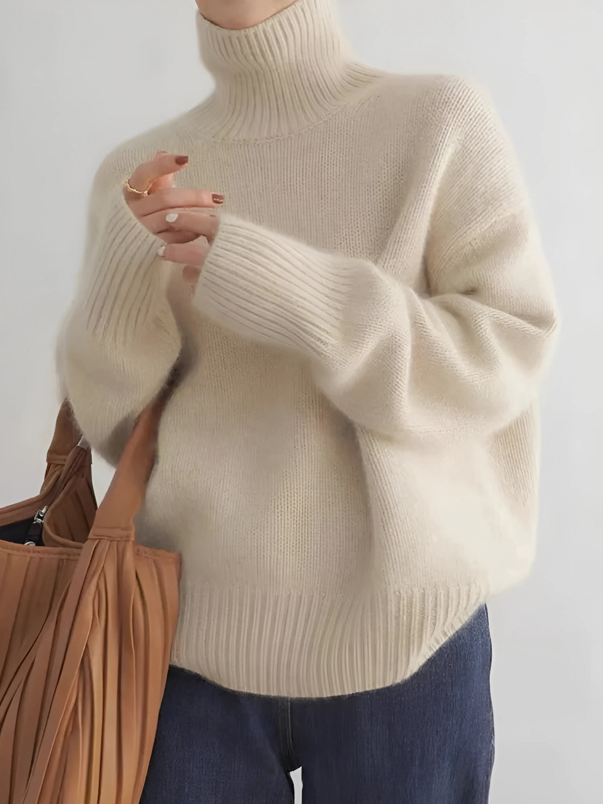 Cashmere Sweater for Women | Classic Turtleneck 0
