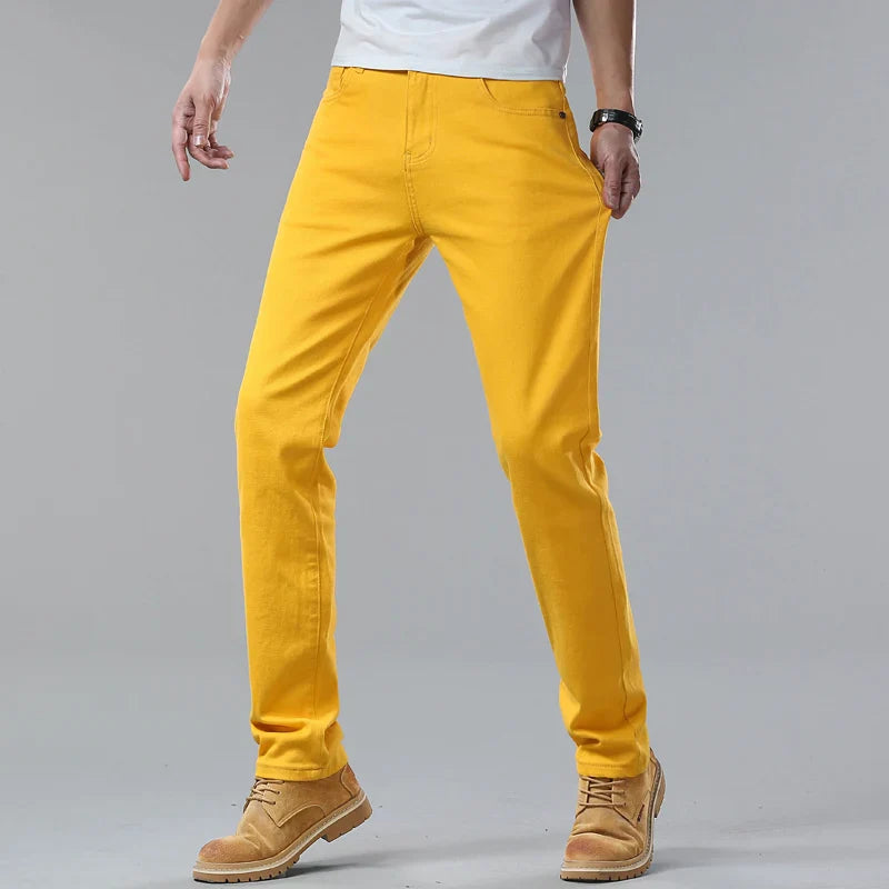 Heren | Comfort fit denim jeans in vijf kleuren 1