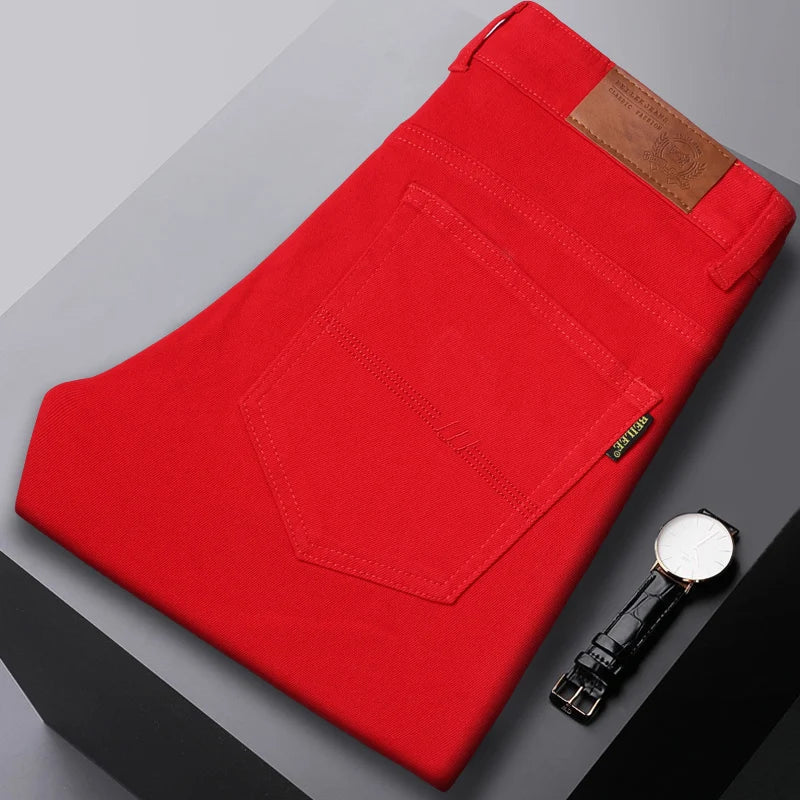 Heren | Comfort fit denim jeans in vijf kleuren 3