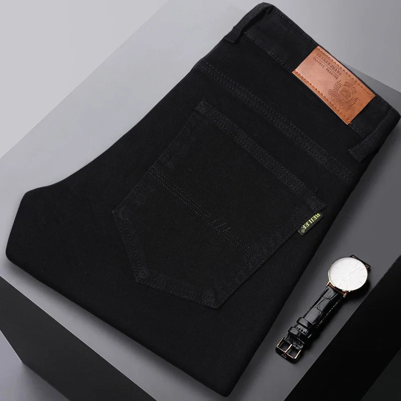Heren | Comfort fit denim jeans in vijf kleuren 4