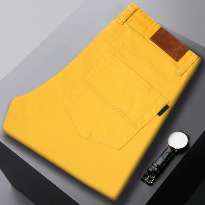 Heren | Comfort fit denim jeans in vijf kleuren 5