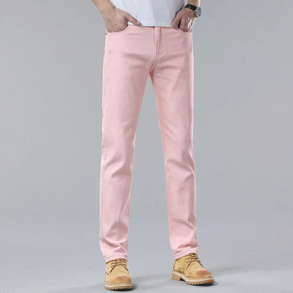 Heren | Comfort fit denim jeans in vijf kleuren 6