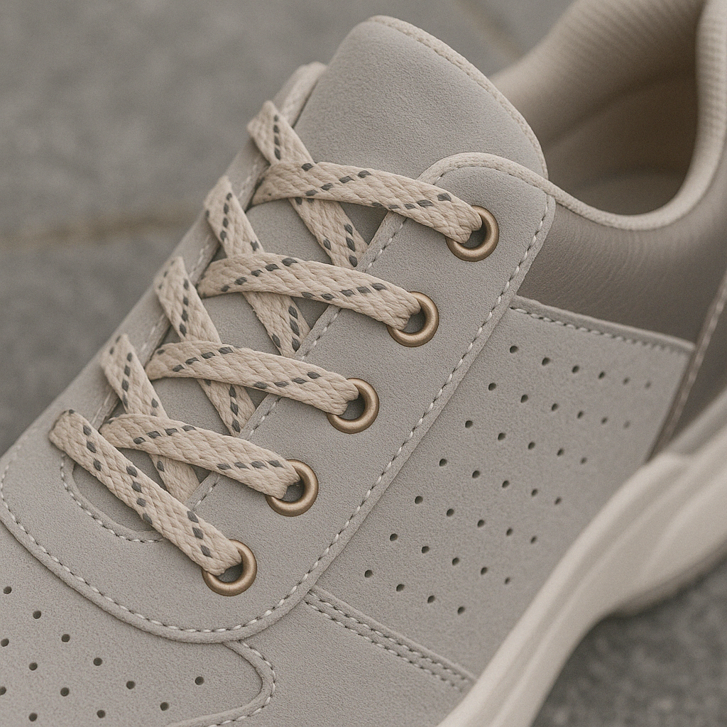 Sneakers dames met rits en sleehak, comfortabele wandelschoenen