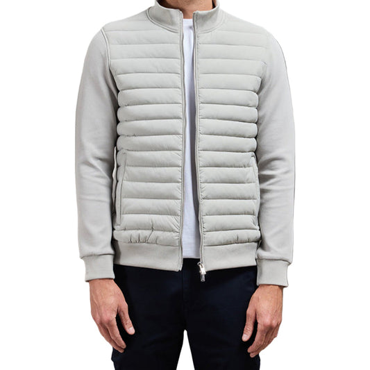 Men's Quilted Jacket | Water-Repellent, Stand-Up Collar | Winter 0