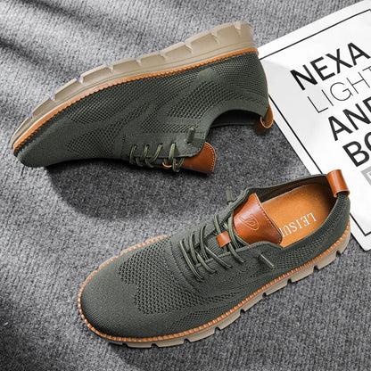 Harrington Oxford | Men’s Ultra-Cushioned Breathable Knit Sneakers Harrington Oxford