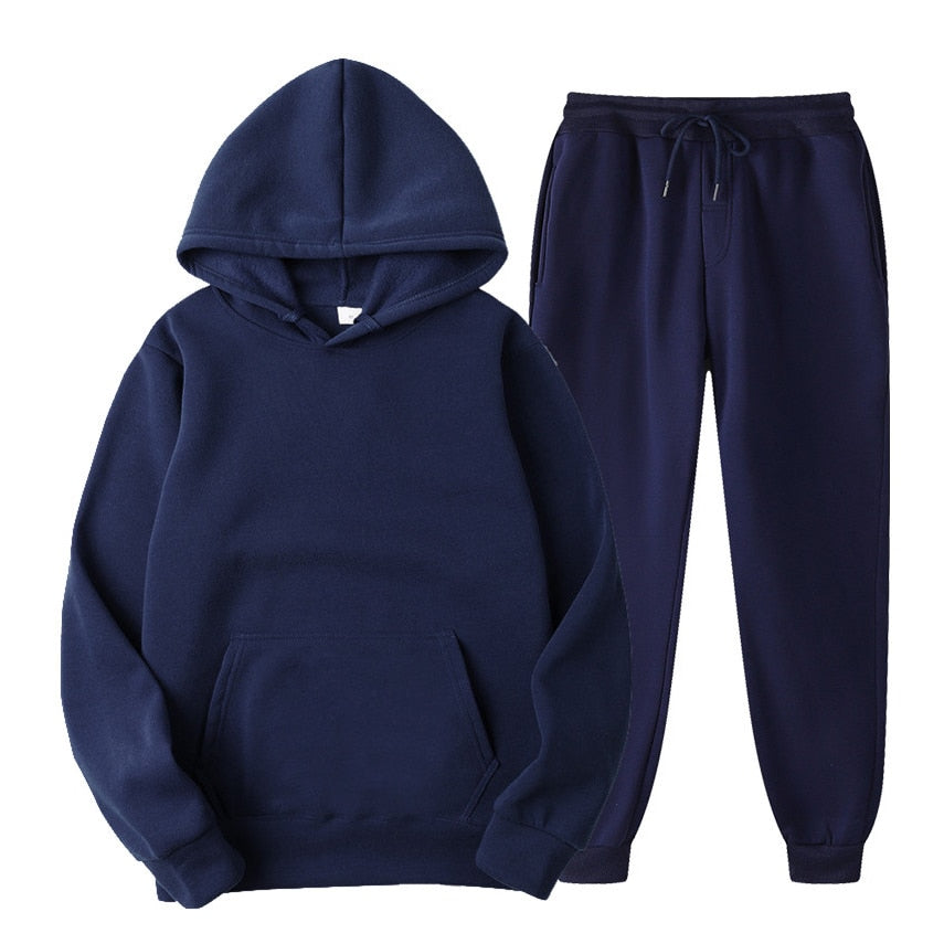 Tweedelig joggingpak dames met capuchon en joggingbroek
