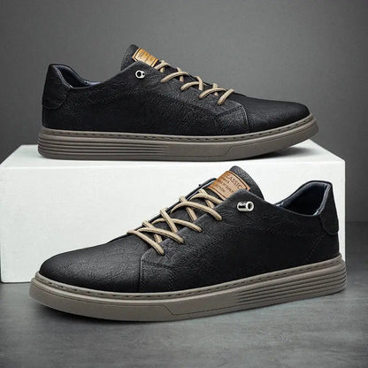 Harrington Oxford | Men’s Classic Comfort Faux Leather Sneakers Harrington Oxford