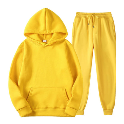 Tweedelig joggingpak dames met capuchon en joggingbroek