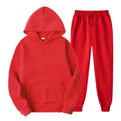 Tweedelig joggingpak dames met capuchon en joggingbroek