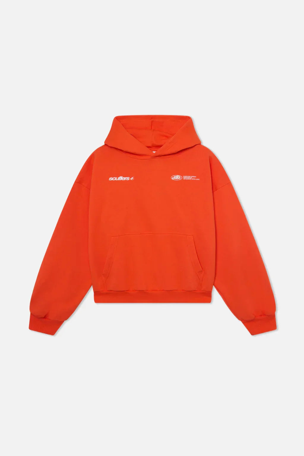 "Comfortabele, stijlvolle vrouwenhoodie in blauw, bordeauxroze; symbool van zelfliefde, ontspannen pasvorm, minimalistisch de