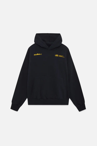 "Comfortabele, stijlvolle vrouwenhoodie in blauw, bordeauxroze; symbool van zelfliefde, ontspannen pasvorm, minimalistisch de