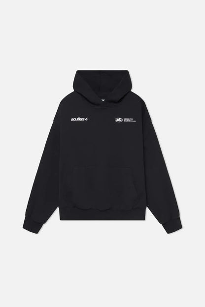 "Comfortabele, stijlvolle vrouwenhoodie in blauw, bordeauxroze; symbool van zelfliefde, ontspannen pasvorm, minimalistisch de